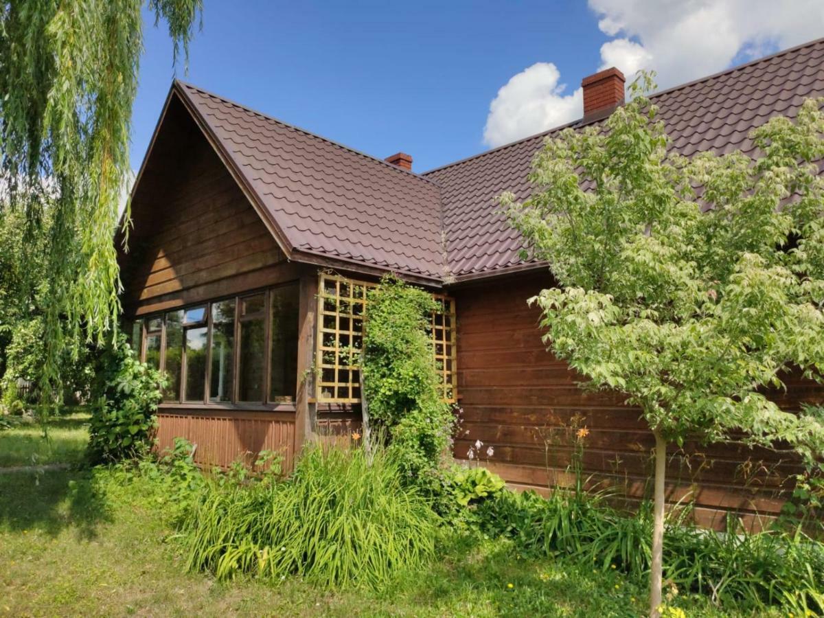 Ferienwohnung W Starym Sadzie Białowieża Exterior foto